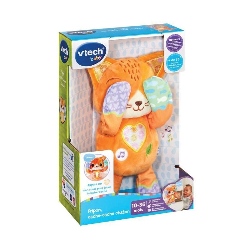 VTECH-FRIPON, HIDE AND SEEK KITTEN
