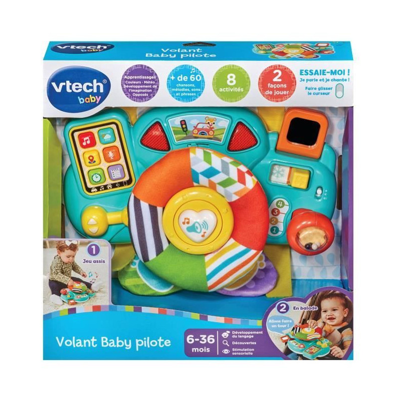 VTECH-BABY PILOT STEERING WHEEL