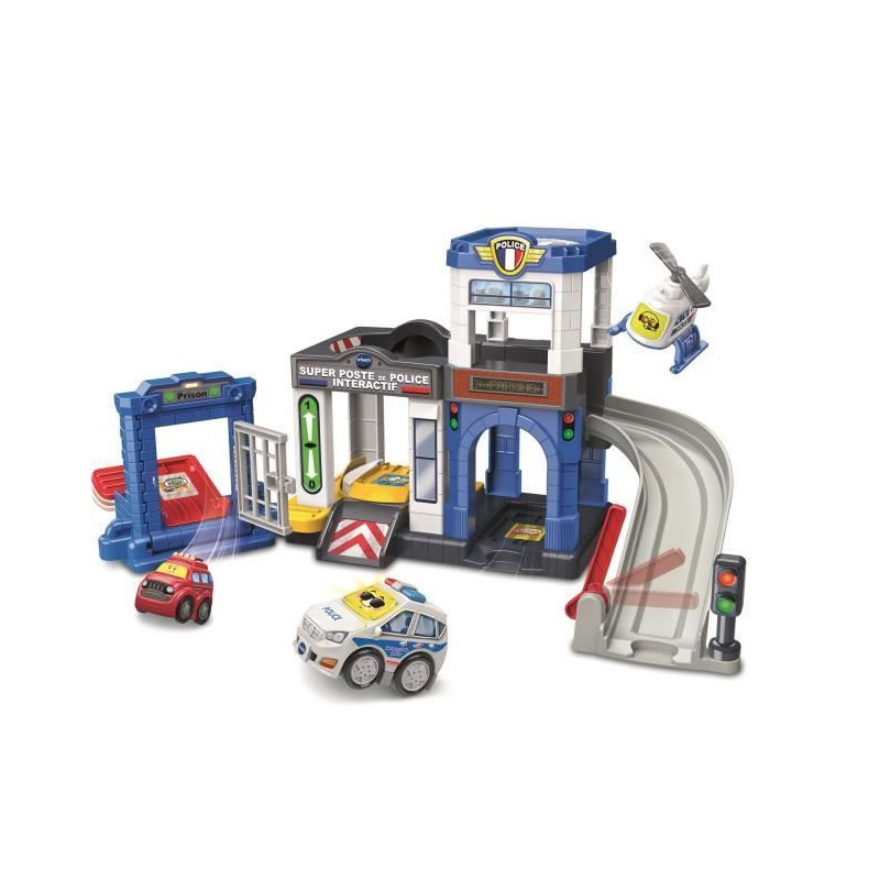 VTECH TUT TUT BOLIDES PRO SERIES - SUPER INTERACTIVE POLICE STATION (+