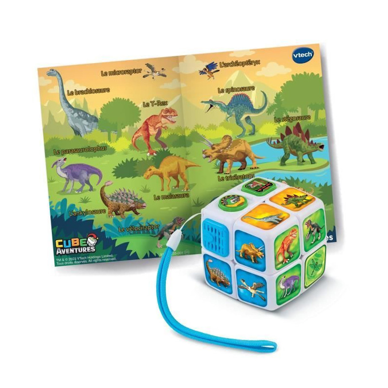 VTECH CUBE ADVENTURES - DINOS