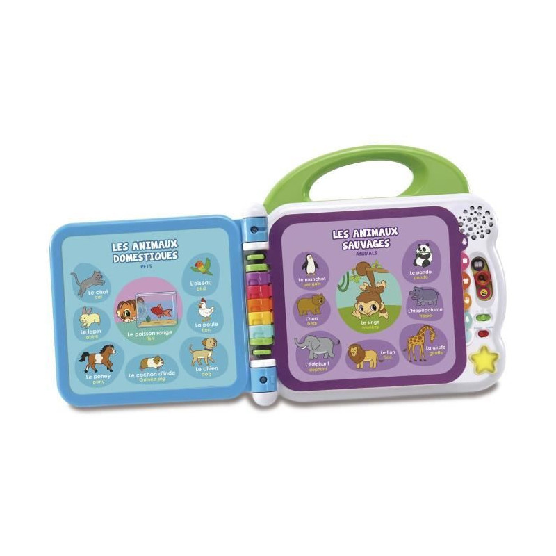 VTECH BABY - My First Bilingual Picture Book - Interactive Book