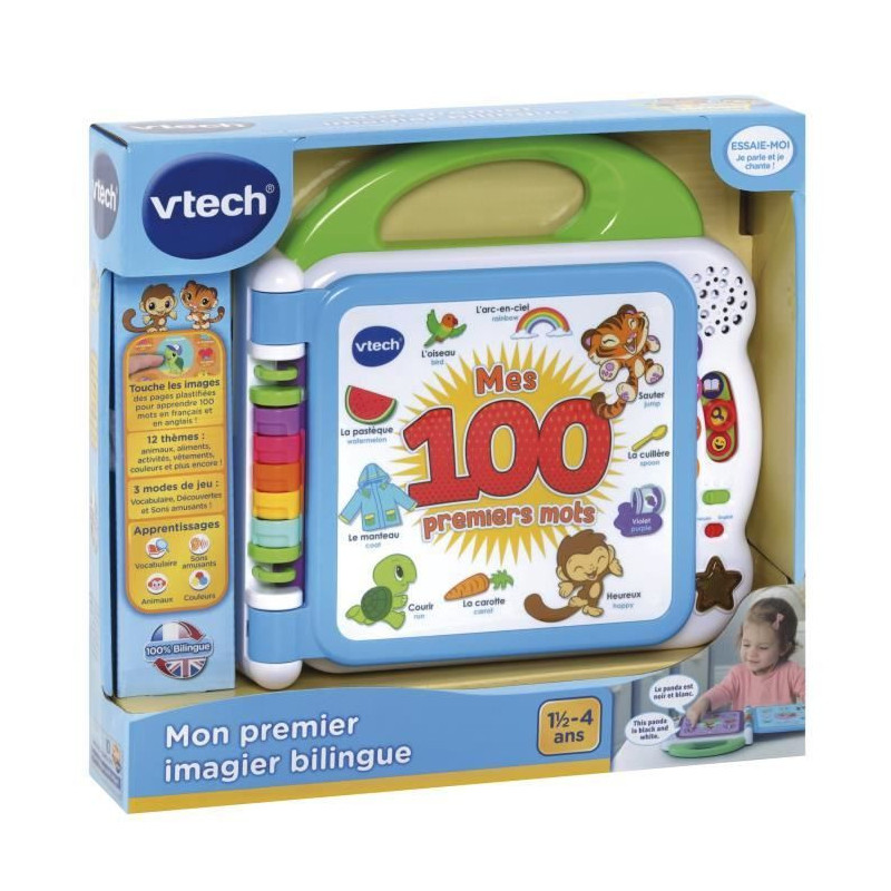 VTECH BABY - My First Bilingual Picture Book - Interactive Book