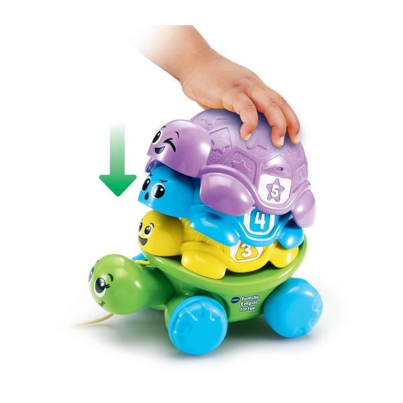 VTECH-FAMILY EMPILO TURTLE (REUSED PLASTIC)