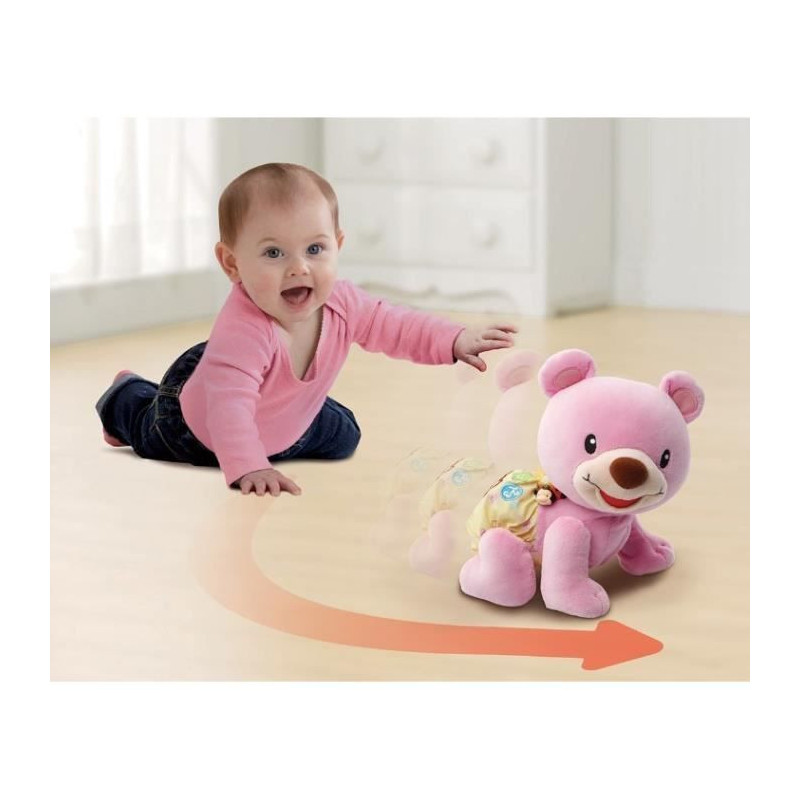 VTECH BABY - Bear, 1,2,3 Follow Me - Pink
