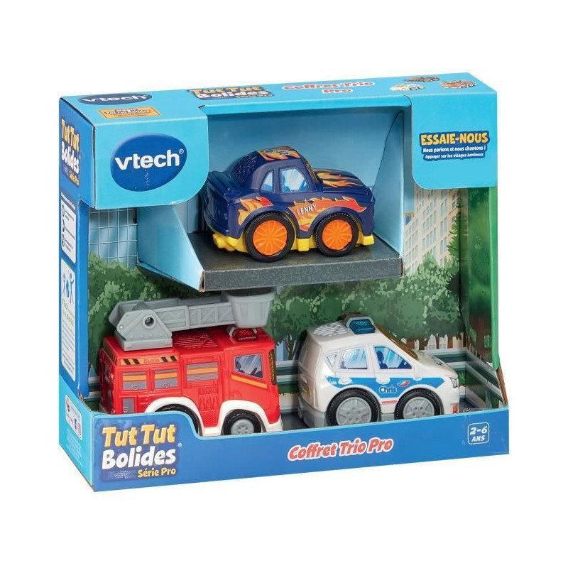 TUT TUT BOLIDES - PRO SERIES VEHICLES - TRIO BOX SET