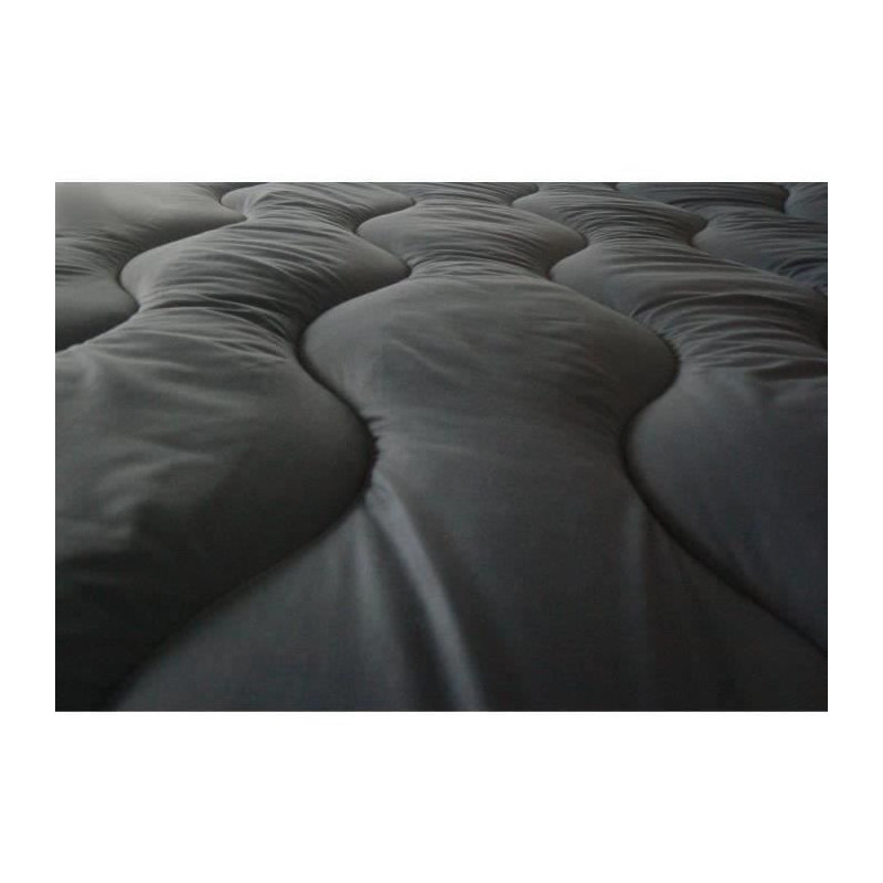 Abeil two -tone duvet - 140 x 200 cm - White and gray