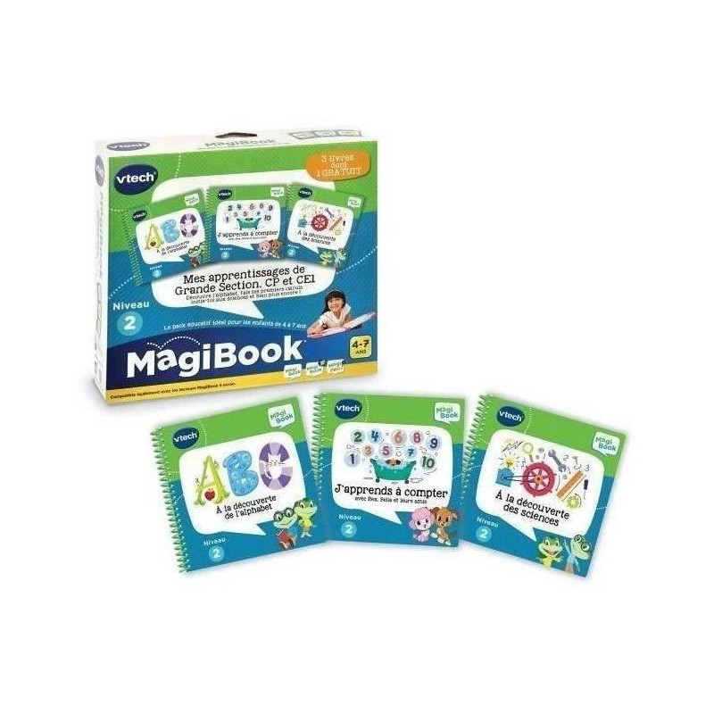 VTECH - MAGIBOOK - My learning in Grande Section, CP and CE1