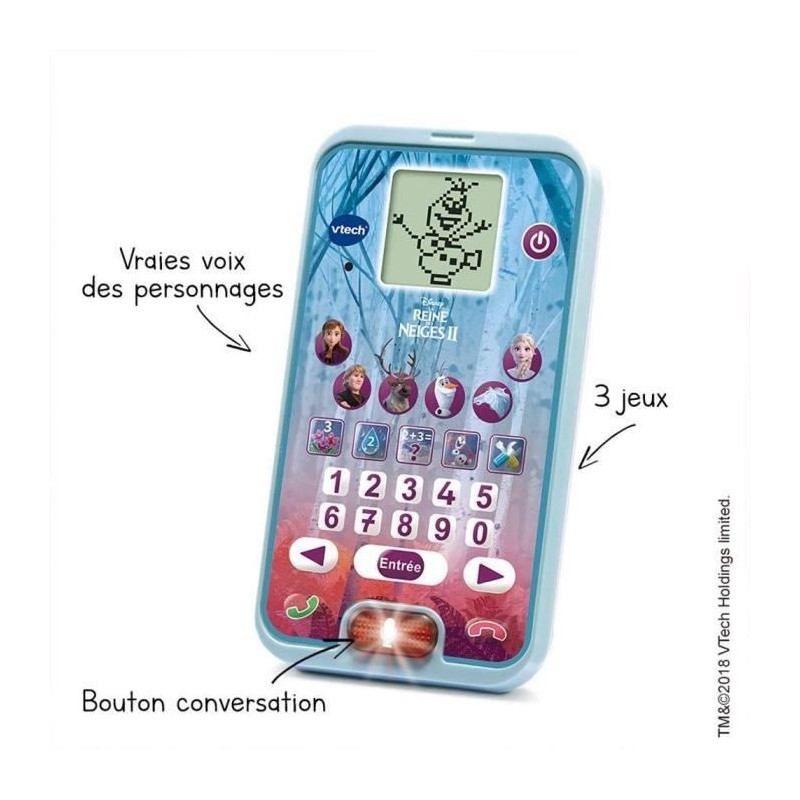 VTECH - 526105 - Frozen II - The educational smartphone