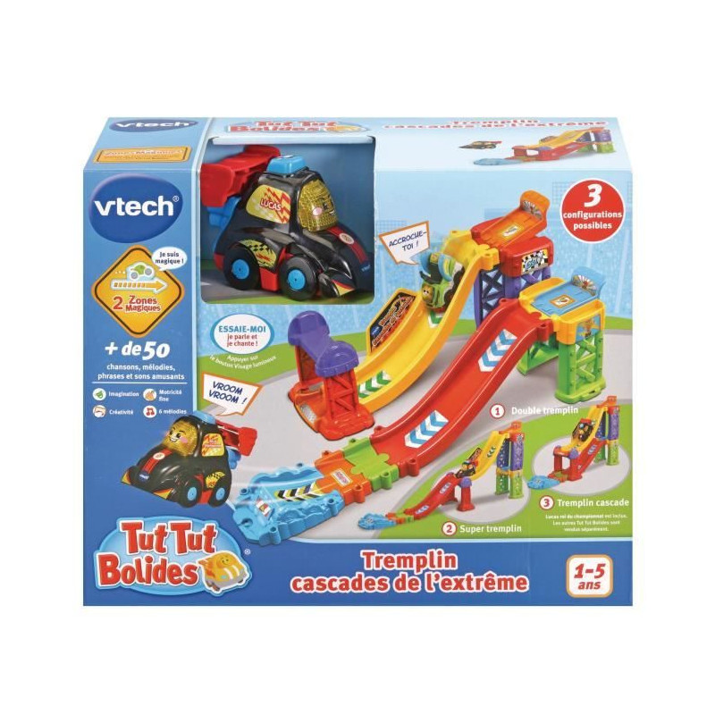 VTECH - 527505 - Tut Tut Bolides - Springboard of the Extreme Waterfal