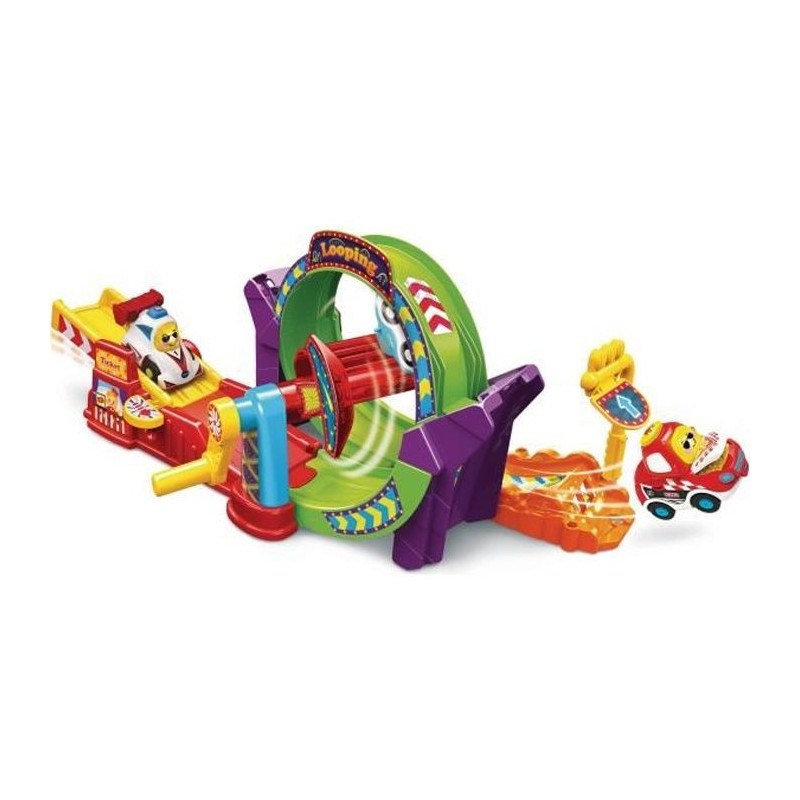 VTECH - 534905- Tut Tut Bolides - Tut Tut Looping + King, Roi du Loopi