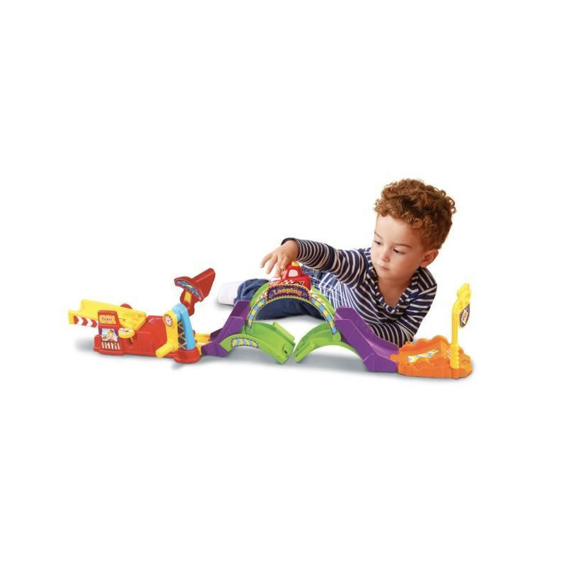 VTECH - 534905- Tut Tut Bolides - Tut Tut Looping + King, Roi du Loopi