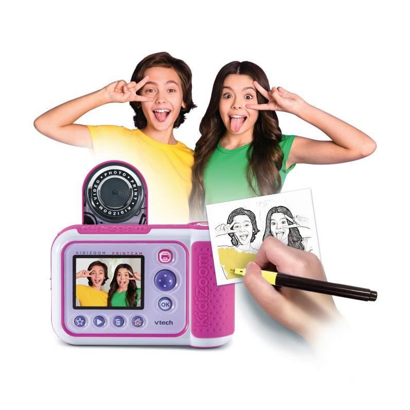 VTECH KIDIZOOM PRINT CAM (PINK)