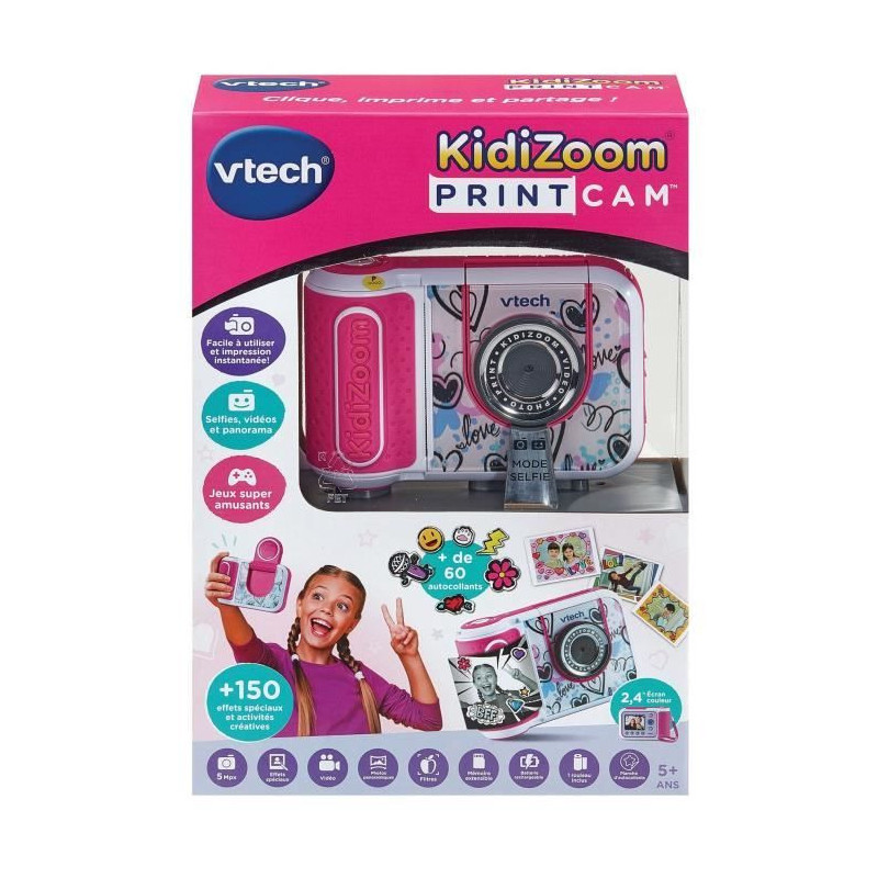 VTECH KIDIZOOM PRINT CAM (PINK)