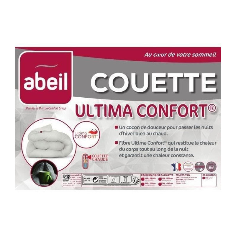Abe Duvet Ultima Comfort 450 - 140 x 200 cm