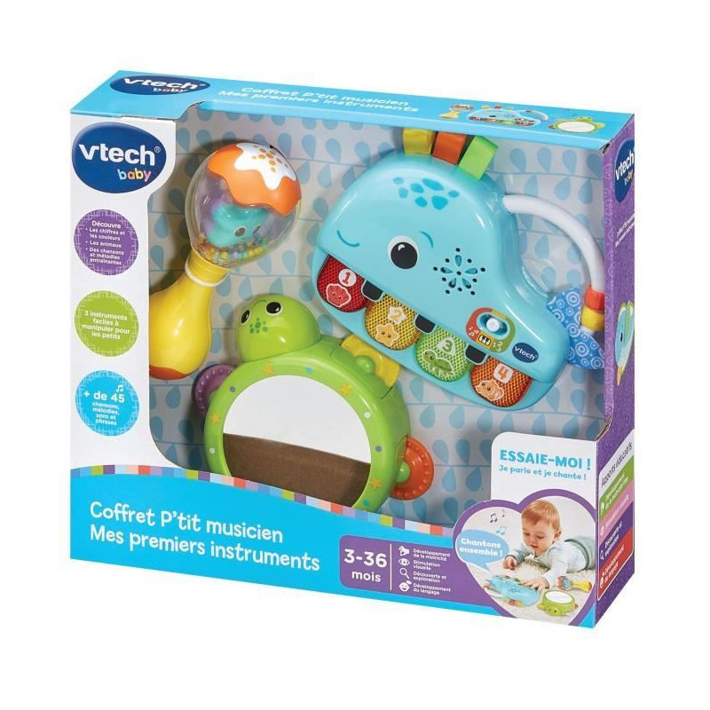 VTECH LITTLE MUSICIAN BOX - MY FIRST INSTRUMENTS