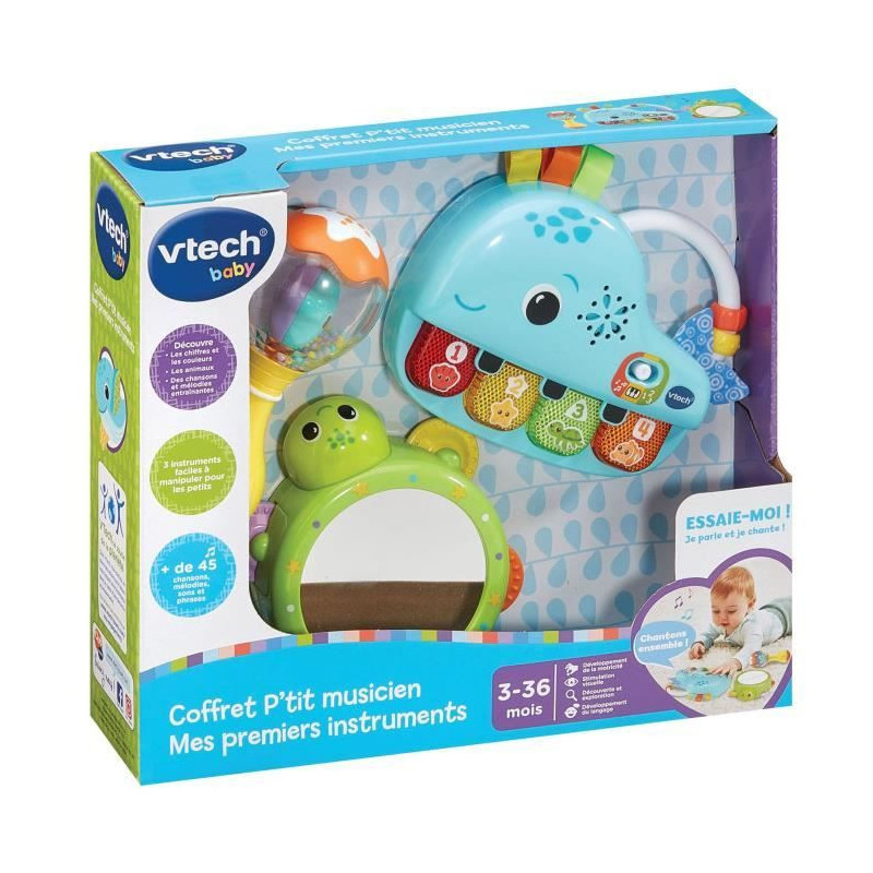 VTECH LITTLE MUSICIAN BOX - MY FIRST INSTRUMENTS