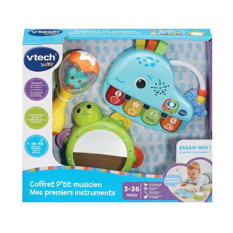 VTECH LITTLE MUSICIAN BOX - MY FIRST INSTRUMENTS