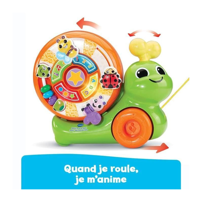 VTECH ROULI-ESCARGOT MAXI DISCOVERIES