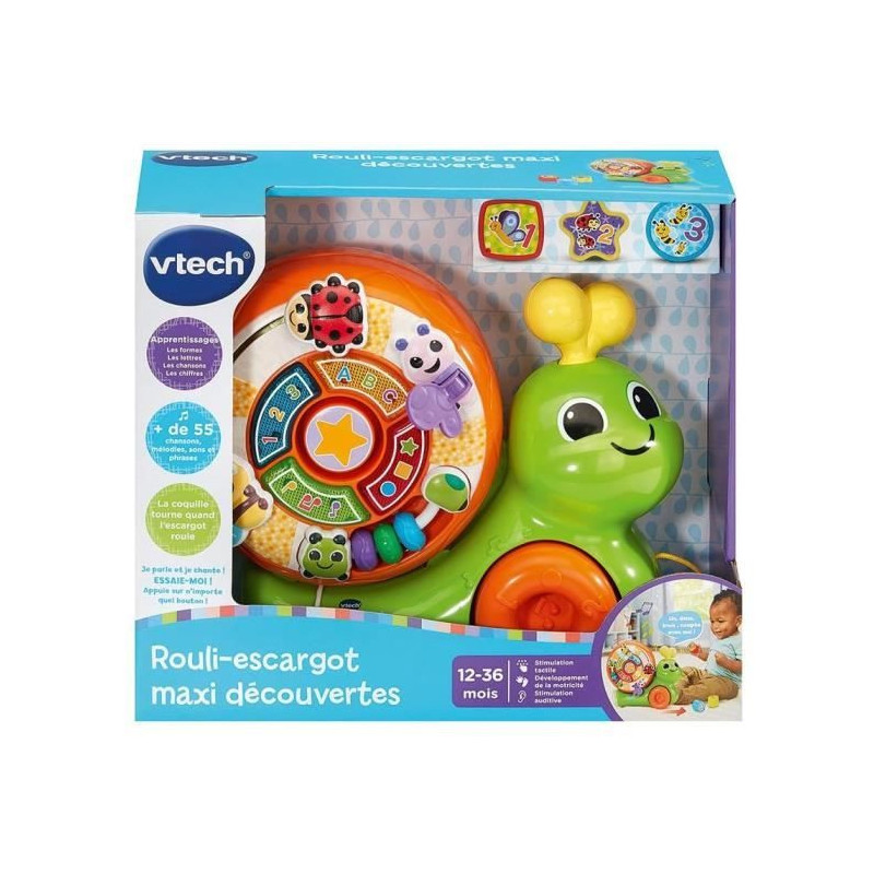VTECH ROULI-ESCARGOT MAXI DISCOVERIES
