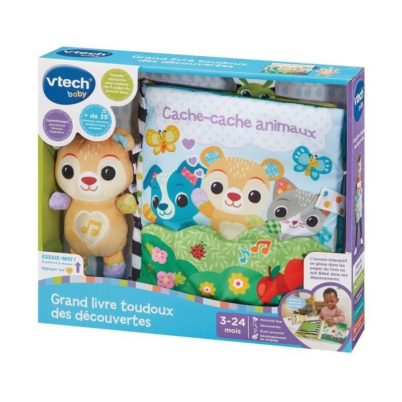 VTECH BIG TOUDOUX BOOK OF DISCOVERIES