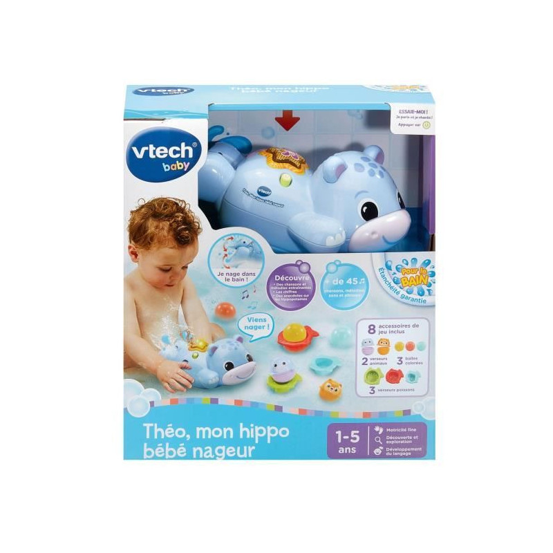 VTECH THEO, MY SWIMMING BABY HIPPO