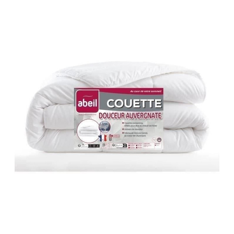 Warm duvet 400gr/m² Douceur Auvergnate - 220 x 240 cm - 2 people - AB