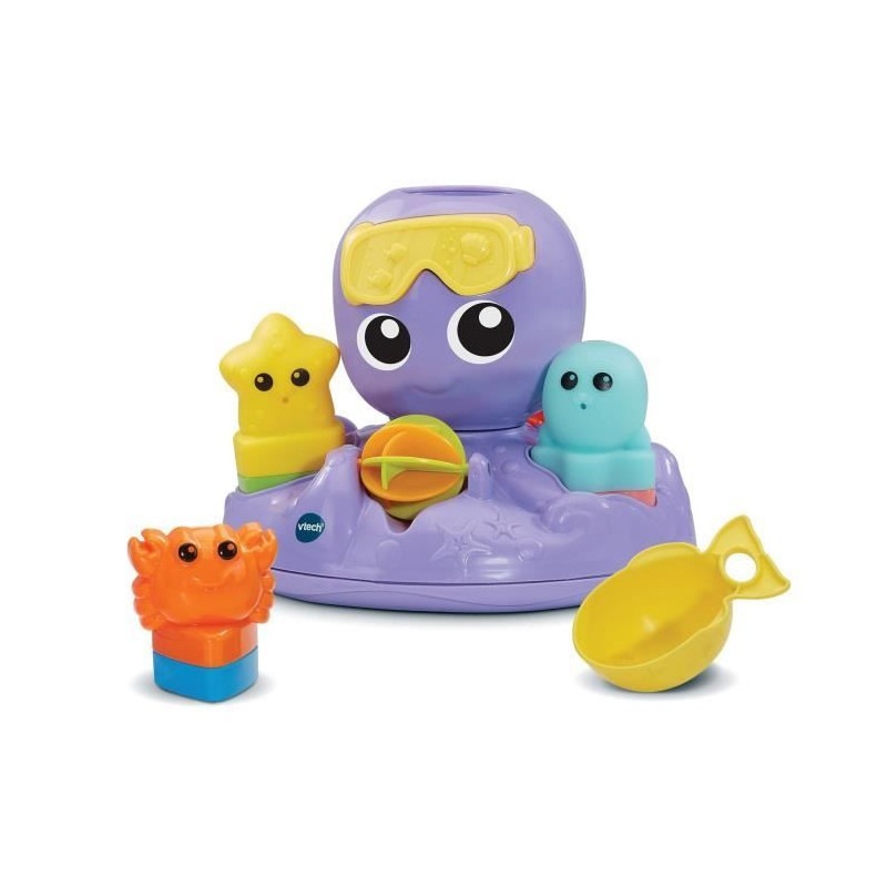 VTECH JULIE, MY OCTOPUS BATH SPINNING TOP