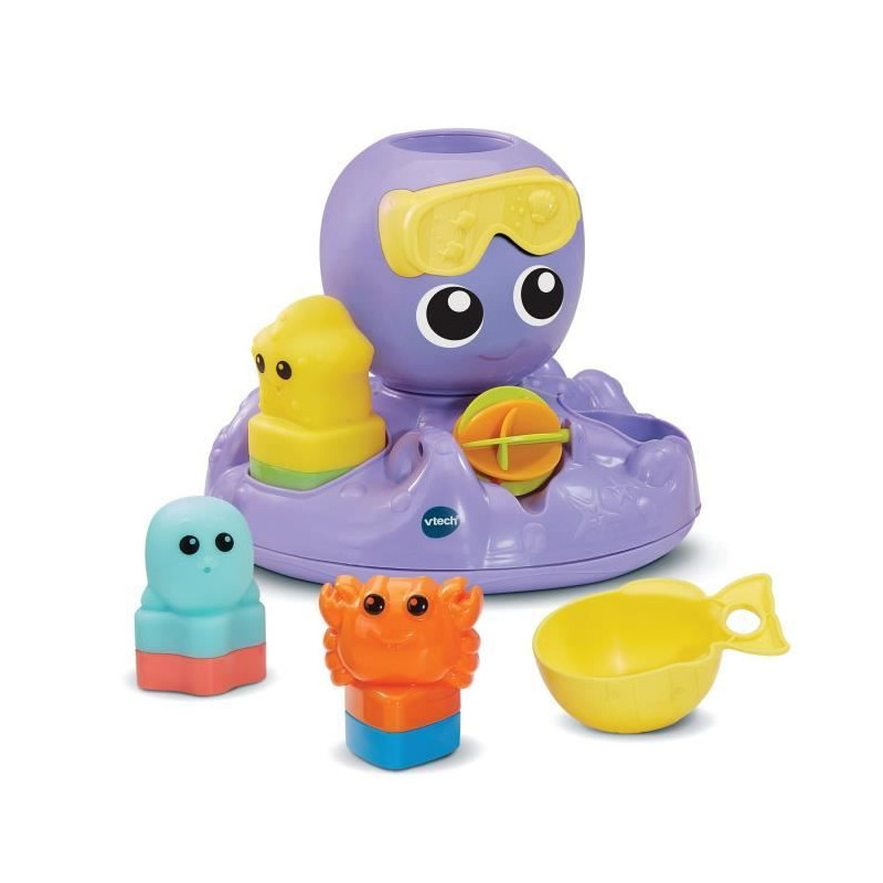 VTECH JULIE, MY OCTOPUS BATH SPINNING TOP