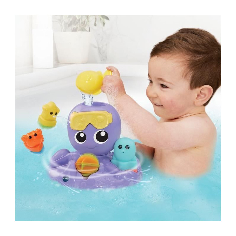 VTECH JULIE, MY OCTOPUS BATH SPINNING TOP