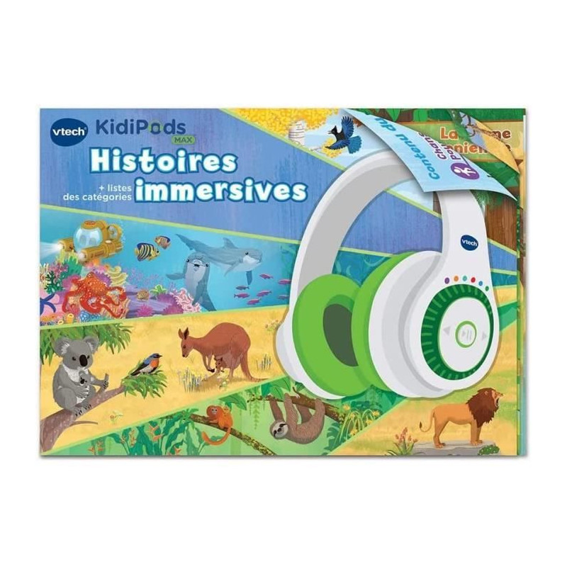 VTECH - Kidipods Max - My 7 in 1 Interactive Headphones