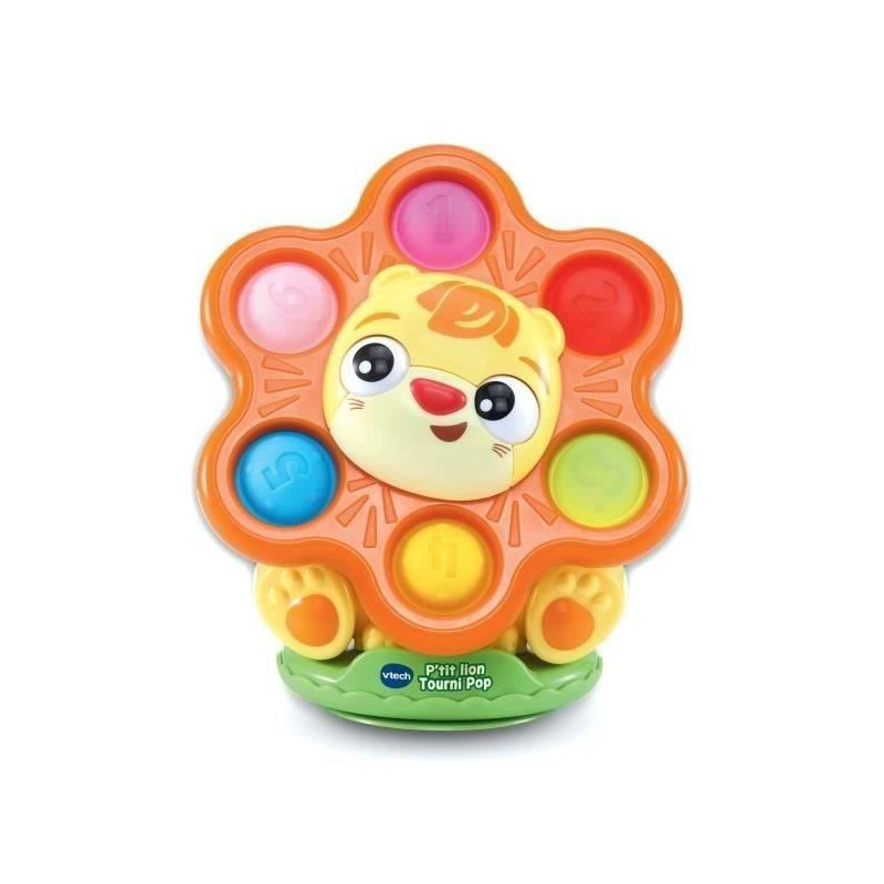 VTECH LITTLE LION TOURNI POP (REUSED PLASTIC)