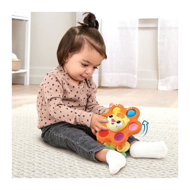 VTECH LITTLE LION TOURNI POP (REUSED PLASTIC)