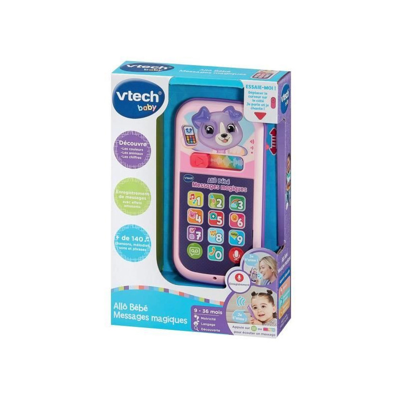 HELLO BABY MAGIC MESSAGES PINK