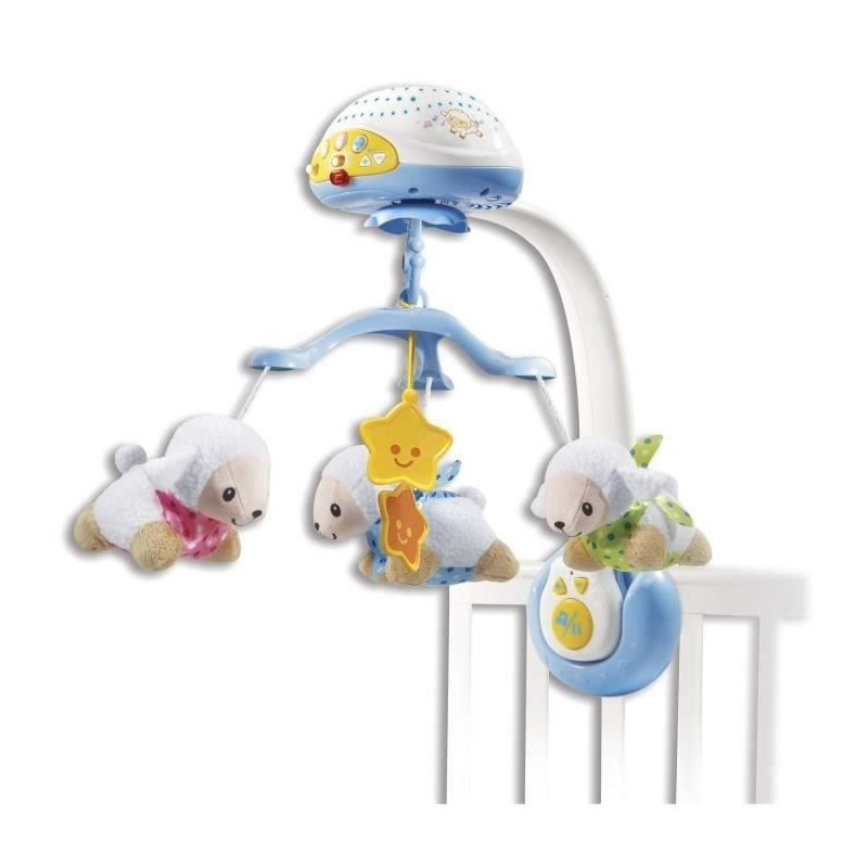 VTECH - Vtech Baby - Mobile Lumi Mobile Blue Sheep Count