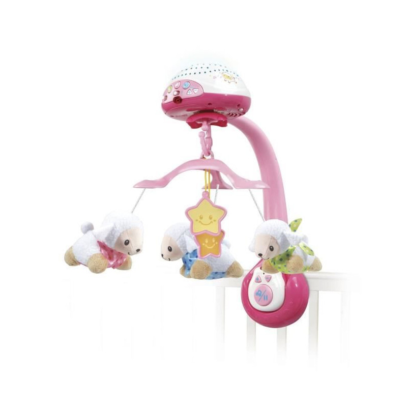 VTECH - Vtech Baby - Mobile Lumi Mobile Pink Sheep Count