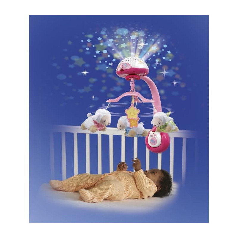 VTECH - Vtech Baby - Mobile Lumi Mobile Pink Sheep Count