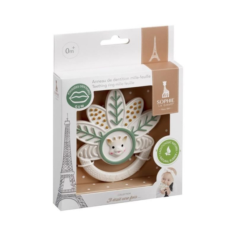 Sophie la girafe mille-feuille teething ring