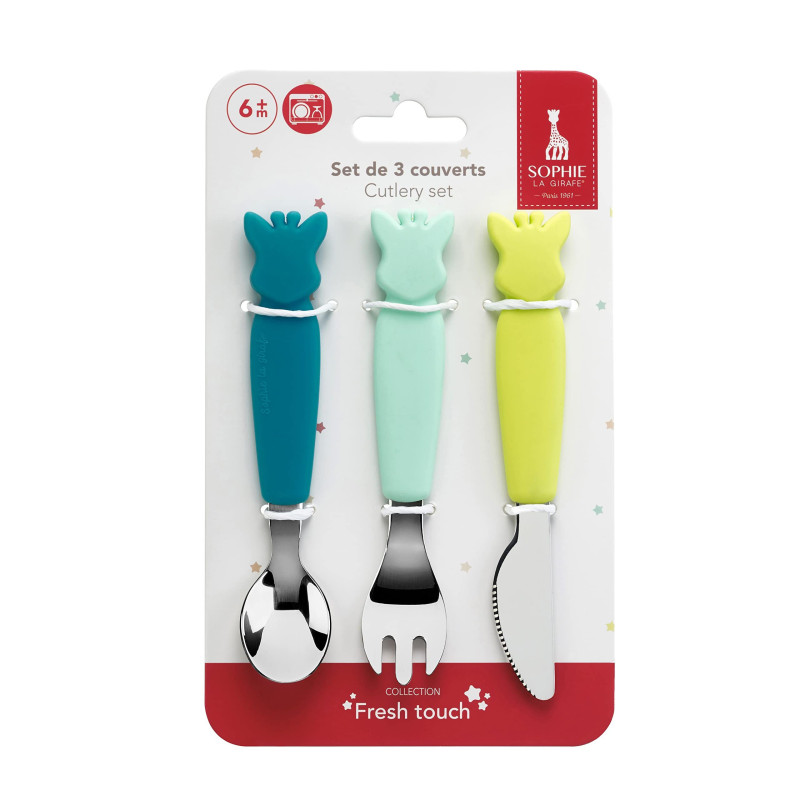 Cutlery - SOPHIE LA GIRAFE - Silicone
