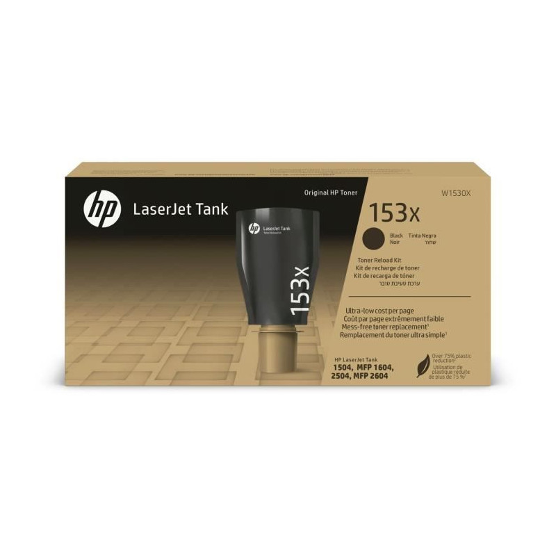 Authentic black toner charging kit - HP 153X - For laserjet tank (W153