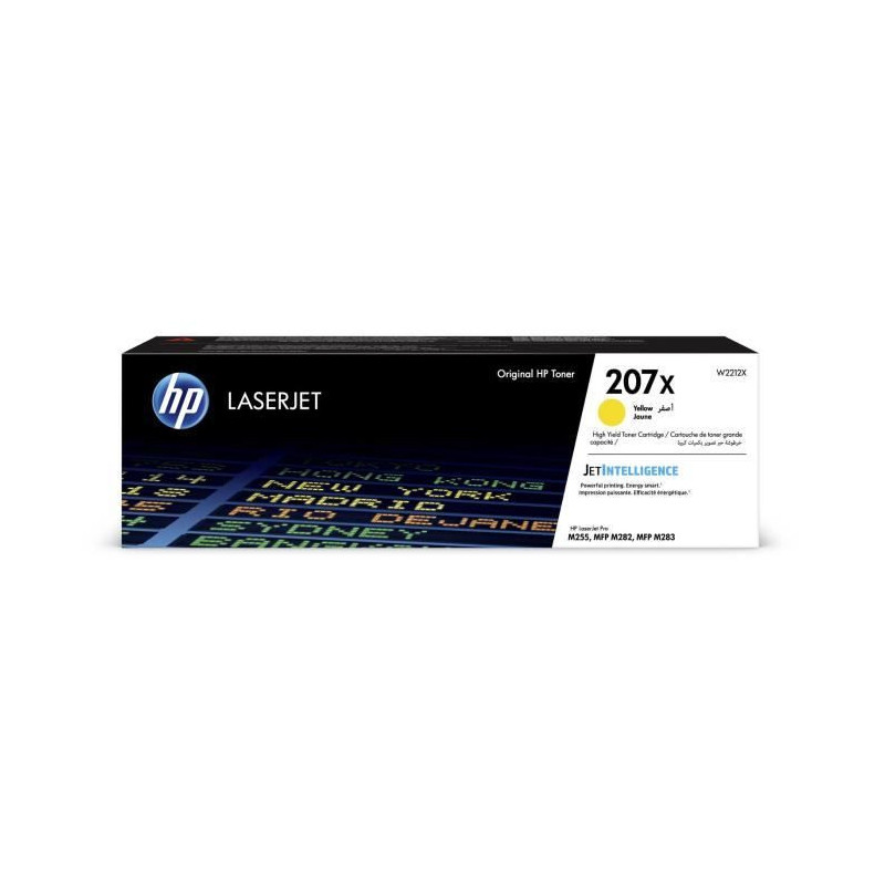 HP 207X Original Yellow LaserJet Large Capacity Toner Cartridge (W2212