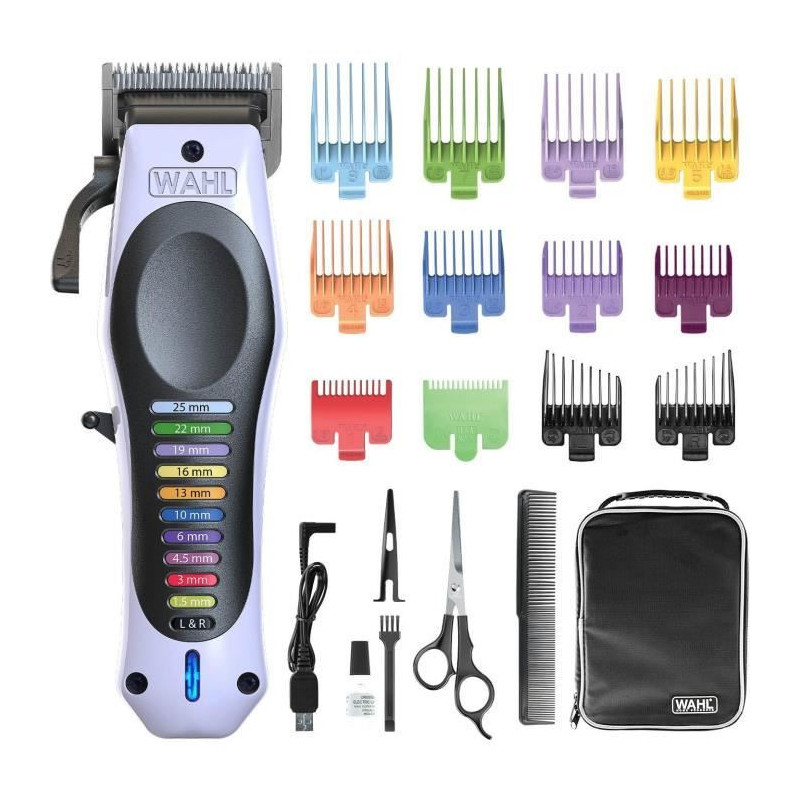 Hair Clipper - WAHL - ColorPro Cordless Lithium - 240 V - 120 min - Wh