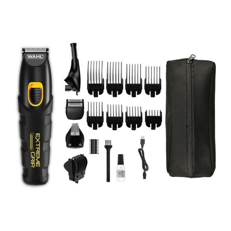 Beard Trimmer - WAHL - Extreme Grip Advanced - 240 V - 240 min - Black