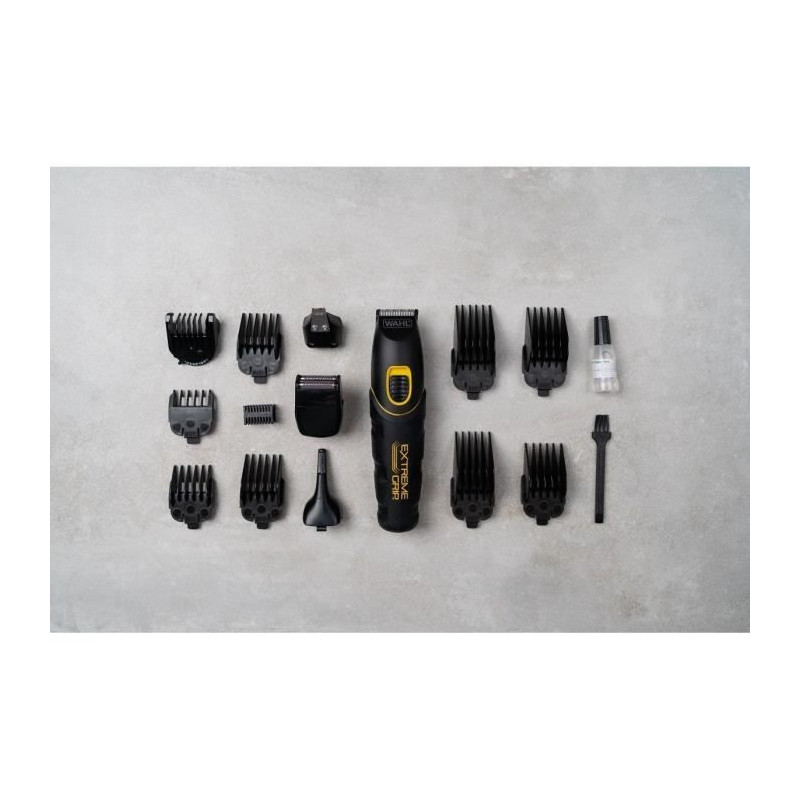 Beard Trimmer - WAHL - Extreme Grip Advanced - 240 V - 240 min - Black