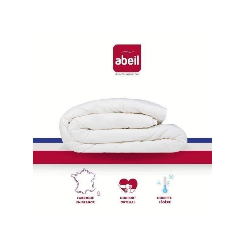 ABEIL light duvet SOFT CLOUD 200x200 cm white