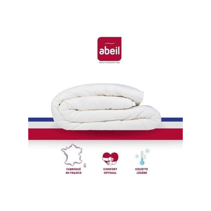 ABEIL lightweight duvet CLOUD of softness 220x240 cm white