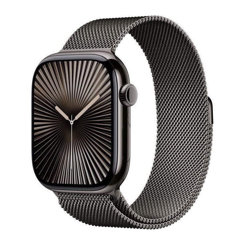 Apple Watch Series 10 GPS + Cellular - 46mm - Slate Titanium case - Sl