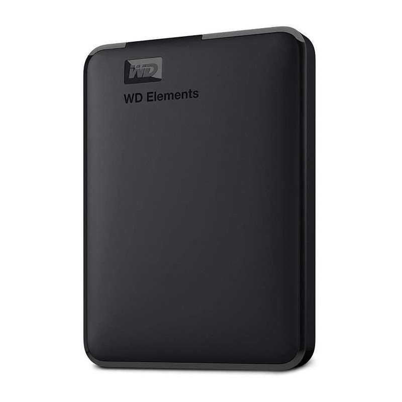 WESTERN DIGITAL Elements Portable External Hard Drive 5 TB Black