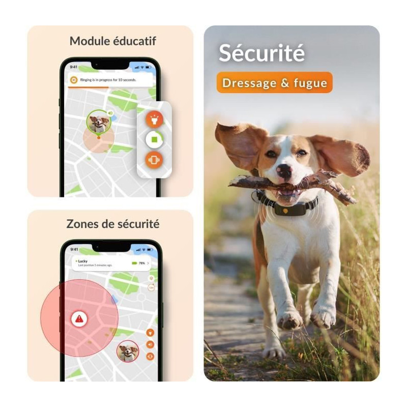 GPS dog collar - WEENECT Dog XT - XL antenna - Waterproof - Julius-K9