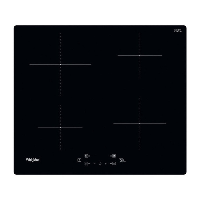 Induction hob - WHIRLPOOL - WSQ2160NE - 4 burners/boosters - 7200 W -
