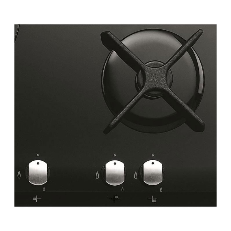 WHIRLPOOL AKT404NB Gas Cooktop - 3 burners - 6350W - L59 x D51cm - Tem